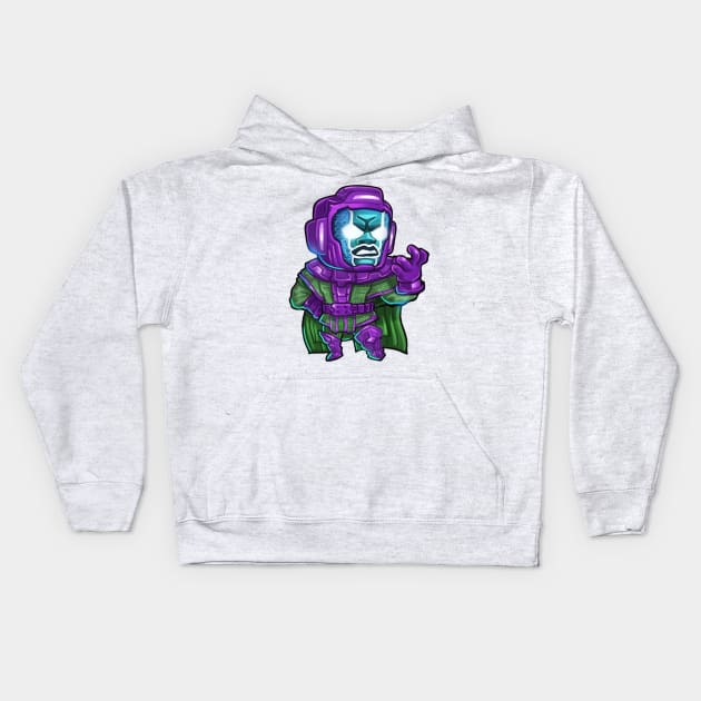 Kang the Conqueror Kids Hoodie by mprokolo corgi